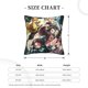 thumbnail image 4 of Funda de cojín de pana suave Demon Slayer, 18 x 18 pulgadas, funda de almohada decorativa para sofá, dormitorio, cama, silla y sala de estar, 4 of 8