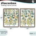 thumbnail image 3 of Stupell Industries Traditional Layered Ivy Hanging Botanicals Brown 2pc Floating Frame Art Set, 25 x 31 each, by Marcus Prime, 3 of 7
