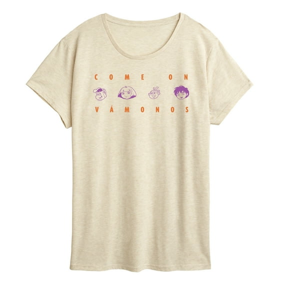 Dora The Explorer - Come On Vamonos - Women's Short Sleeve Graphic T-Shirt