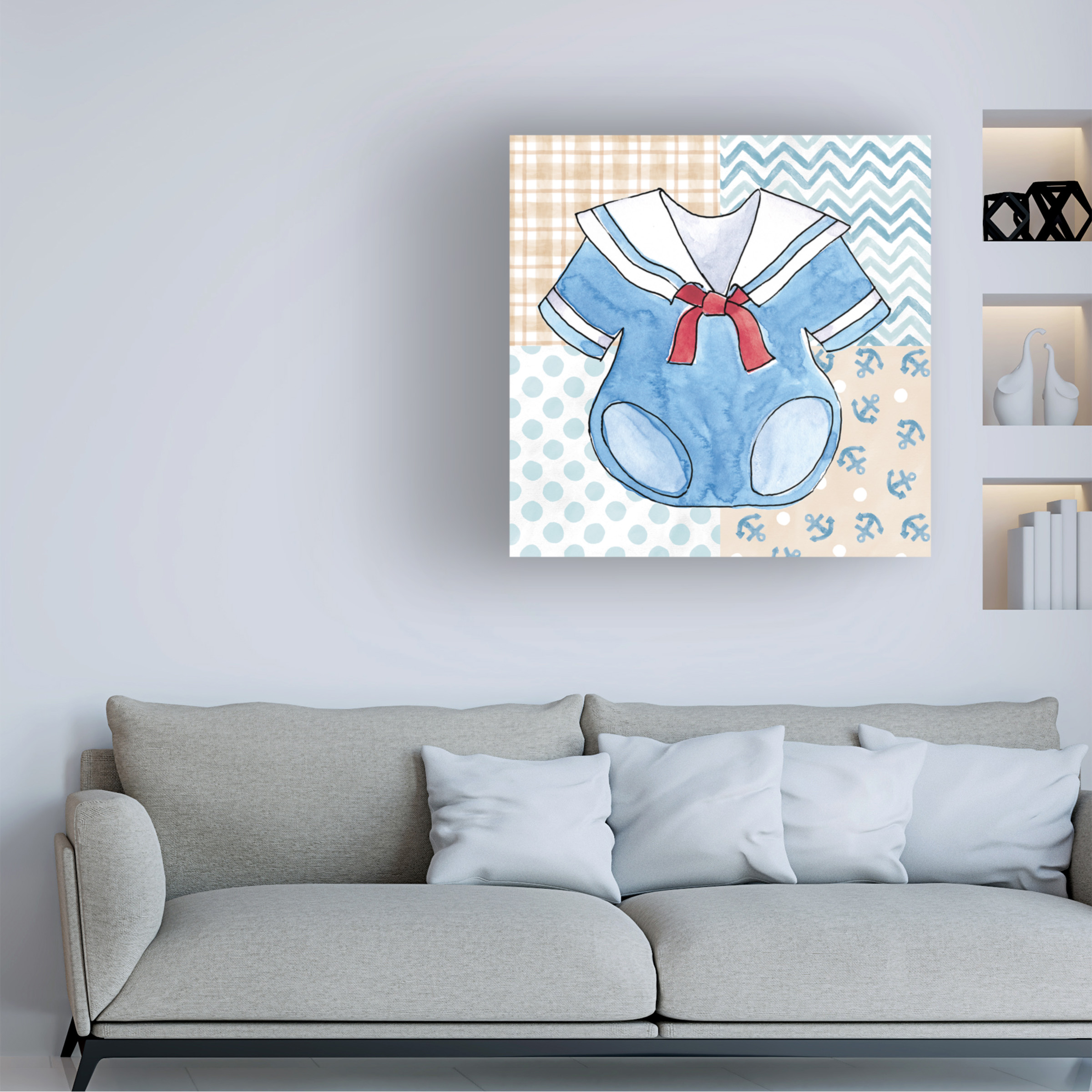 Trademark Fine Art "Coastal Baby II" Canvas Art by Beth Grove