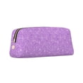 thumbnail image 2 of Goofa Lilac Glittering Pattern Leather Pencil Case, Pencil Pouch, Pencil Bag, Pen Case, Pen Pouch, Pen Bag, Pencil Pouches, Pencil Bags,College Pencil Case, 2 of 7