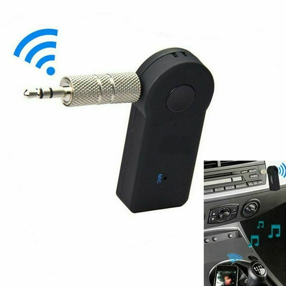 CENL Wireless Car BT Receiver Adapter 3.5mm Audio Stereo Music Handsfree