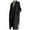 Black, variant on Baberdicy Women's Mid-Length Wool Trench Coat, Oversize Lapel Belted Blend Jacket for Elegant Outwear , Mid-Length Wool Coat, Belted Trench Overcoat, Petite Winter Jacket Black L