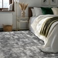 thumbnail image 7 of Pentantan 8ft x 10ft Shag Area Rug, Soft Fluffy Rugs for Living Room Bedroom, Modern Tie-dye Home Carpet, Light Gray, 7 of 7