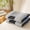 Gray beam, variant on 2PC Neck Pillows, Curved Contour Shape, Resists Flattening, Soft Skin Friendly Fabric, lining: 55% Bamboo Fiber + 28% Spandex + 17% Polyester(Gray)