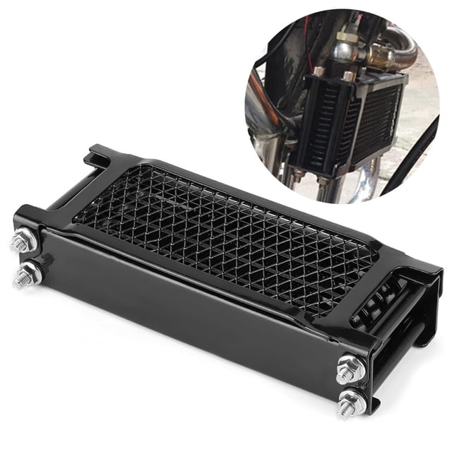 Engine Oil Cooler Engine Oil Cooler With Mounting Parts Kit Fit For 100250CC OffRoad ATV Dirt Bike 4Wheel Motorcycle