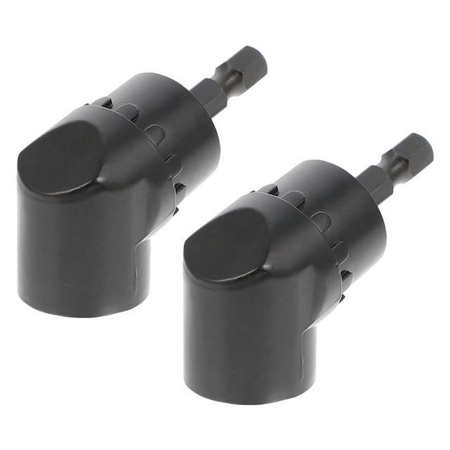 Shisuyan Vis d'Angle Noir 2 Pcs Angle 105 Degrés 2.36x1.10x0.86 Pouces