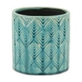 thumbnail image 5 of Cheungs 5775S 4.5 x 4.25 in. Arzati Pot, Turquoise, 5 of 5
