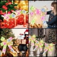 thumbnail image 4 of 5PCS Christmas Ribbon Lights Christmas Fairy Strings Lights Battery Operated for Christmas Tree Home Garden Weddings New Year Party Decor,6.5FT/Each, 4 of 5