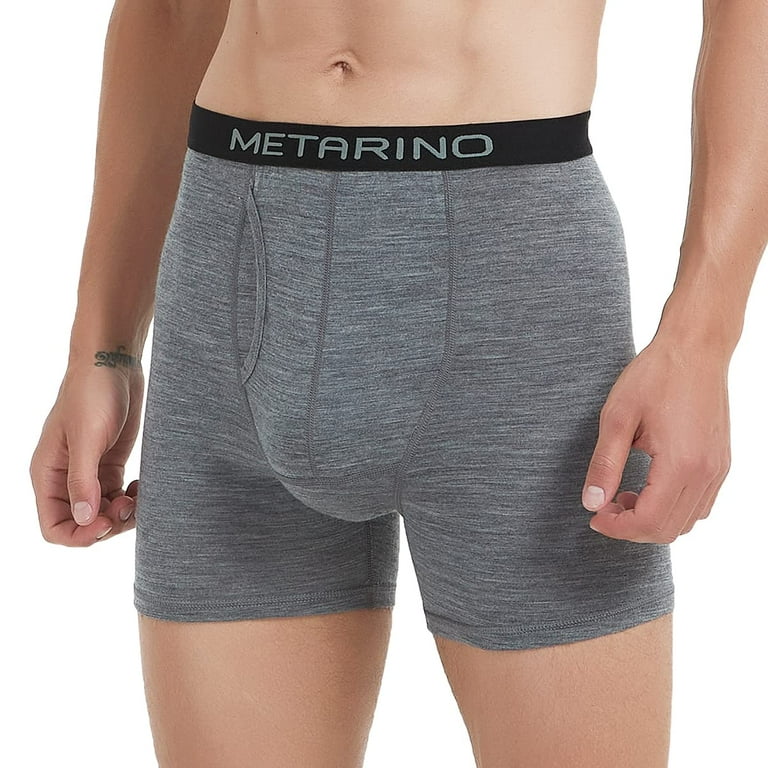 Metarino 2 Pack Women's Athletic Underwear Panties Soft Merino Wool Sports  Active Briefs,x-Large