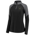 thumbnail image 2 of Women's Fanatics Black LAFC Interlock Quarter-Zip Pullover, 2 of 3