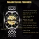 thumbnail image 5 of Reloj Automático Ben Nevis Esqueleto Acero Inoxidab Impermeable Y Luminoso Para Hombre Correa Negro, 5 of 8