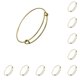 thumbnail image 1 of Jumpingount extensible extensible Estilo simple Joyería de moda Adorno corporal Regalos románticos perfectos Buenos accesorios Bronce Bronce antiguo 10piezas Jumpingount CBP355506, 1 of 5