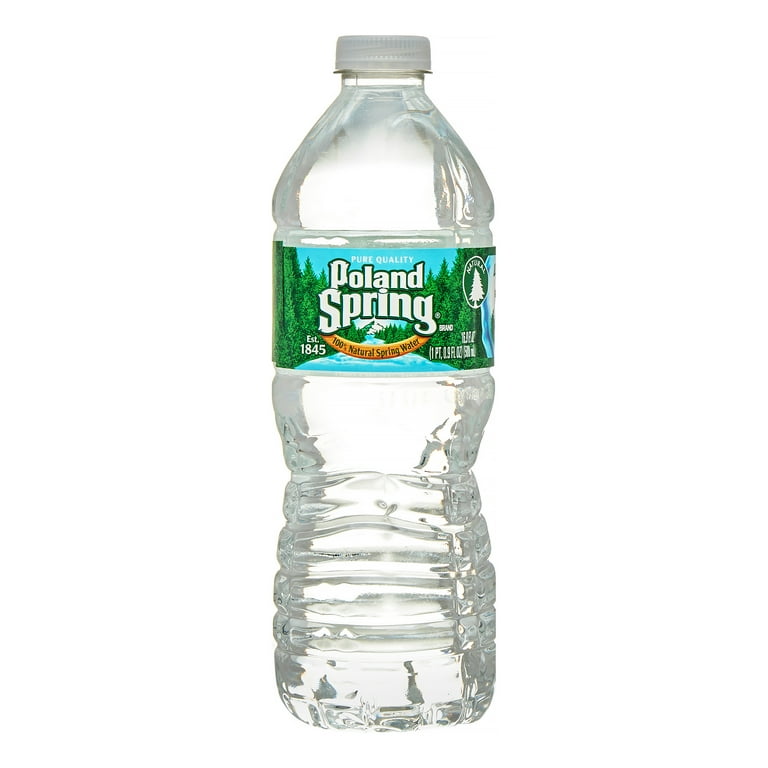 Poland Spring Mini Water Bottles | 8 oz Bottled Water | Pack of 16 | in The  Award Box