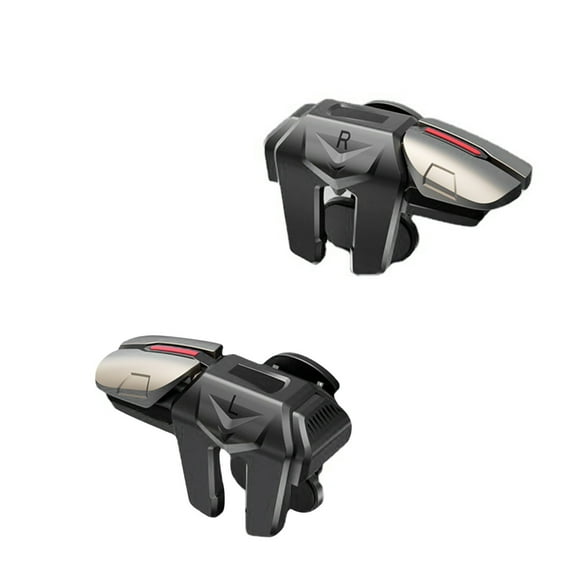 Mobile Phone Game Triggers 2Pcs Game Controllers For Smartphones Plug And Play Sensitive Gamin Triggers Compact Mobile Controller For Shoting Racing Games