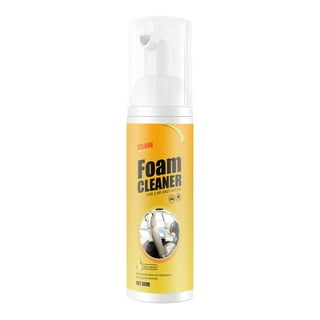 choxila 4Pcs Multipurpose Foam Cleaner Spray 100ml, Foam Cleaner for car  and House Lemon Flavor, All-Purpose Household Cleaners for Car and Kitchen  (4