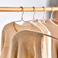 thumbnail image 7 of Extra Thick Non Slip Clothes Hangers Anti Shoulder Bump Wardrobe Hanger with Hooks for Drying Clothes Home Organization 10 Pack, 7 of 7