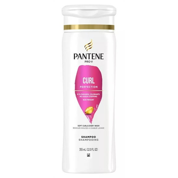 Pantene Shampoo Curl Perfection 12 Ounce (355ml) (Pack of 3)