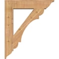 thumbnail image 3 of Ekena Millwork 5 1/2"W x 32"D x 38"H Olympic Traditional Smooth Bracket, Western Red Cedar, 3 of 4