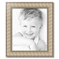 thumbnail image 2 of ArtToFrames 20" x 24" Silver Scoop Picture Frame, 20x24 inch Silver Wood Poster Frame (WOM-5089), 2 of 7
