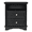 Black, variant on Brafabhome Farmhouse Wood Nightstands with 2 Drawers, Modern Bedside Table with Storage Shelf for Bedroom, Accent Side Table with Hidden Drawer for Living Room, Set of 2 | White
