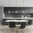 thumbnail image 4 of 41324-91 Livex Lighting Knox - 1 Light Pendant In Geometric Style-18 Inches Tall and 12.25 Inches Wide-Brushed Nickel Finish    -Traditional, 4 of 10