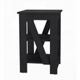 thumbnail image 6 of 3-Tier Side Table for Small Spaces in Black, Sturdy and Spacious, 6 of 7