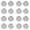 Silver 4PCS, variant on 4PCS Kitchen Bathroom Clogging Sink Sewer Debris Filter Net Filter For Sink Or Shower