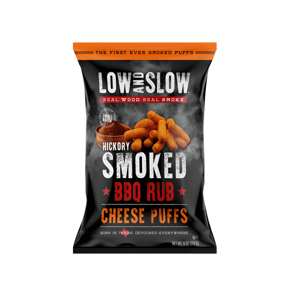 Low and Slow 6 oz Hickory Smoked BBQ Cheese Puffs