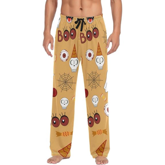 GZHJMY Halloween Apparition Pajama Pants For Men, Men's Separate Bottoms, Lounge Pants with Pockets, Christmas New Year Birthday Gifts, Medium, Christmas New Year Birthday Gifts, Medium