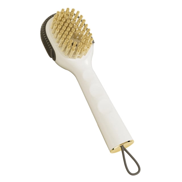 Cepillo de limpieza hidráulico multifuncional para lavar ropa y zapatos. Blanco
