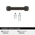 thumbnail image 4 of Amerock Hybridize 3 inch Center-to-Center Oil-Rubbed Bronze Cabinet Pull, 25 Pack, 4 of 4