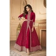 thumbnail image 2 of Eid Special Designer Indian Anarkali Gown Suits Pakistani Salwar Kameez Outfits ( Pink, XXS - 34 ), 2 of 5