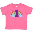 thumbnail image 3 of Inktastic 1st Birthday Rainbow Girls Baby T-Shirt, 3 of 5