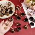 thumbnail image 3 of 6 Pcs Bells DIY for Door Knob Bells Door Knob Hanger Bell Wind Chimes Hanging Bells with Rope DIY for Witchy Room Home Decor Witchy Gifts, 3 of 6