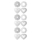 thumbnail image 2 of Naiovety 1 Set School Supply Rust-proof Creative Template Use Exquisite Easy DIY Molds Dies to for Making Album Paper Scrapbooking Type1 NO1, 2 of 6