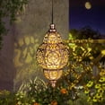 thumbnail image 3 of Farol solar MZAIHOUPAI colgante para decoración de jardín al aire libre, 3 of 7