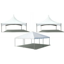 TentandTable Tent Set, 1 Weekender West Coast, 2 High Peak, White, 20 ft x 20 ft