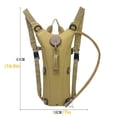 thumbnail image 6 of 3L Hydration Pack Backpack for Women Men,Tactical Water Bag for Cycling Bicycle Biking Hiking Climbing Running Walking Hunting Accessories, 6 of 8