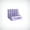 Purple, variant on KEVCHE Plastic Desktop Magazine Holder Desk File Organizer with Pen Holder 4 Compartments Vertical File Dividers Book Holder Binder Organizer Rack Storage Organizer Box for Home Office School