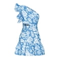 thumbnail image 4 of FcBaudy Robe Sans Manches à Col Asymétrique, Robes d'Été pour Femmes, Robes Décontractées à Épaules Dénudées pour Femmes, 4 of 8