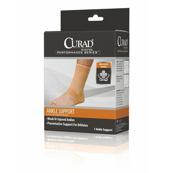 CURAD Open Heel Ankle Supports ORT26100MDH