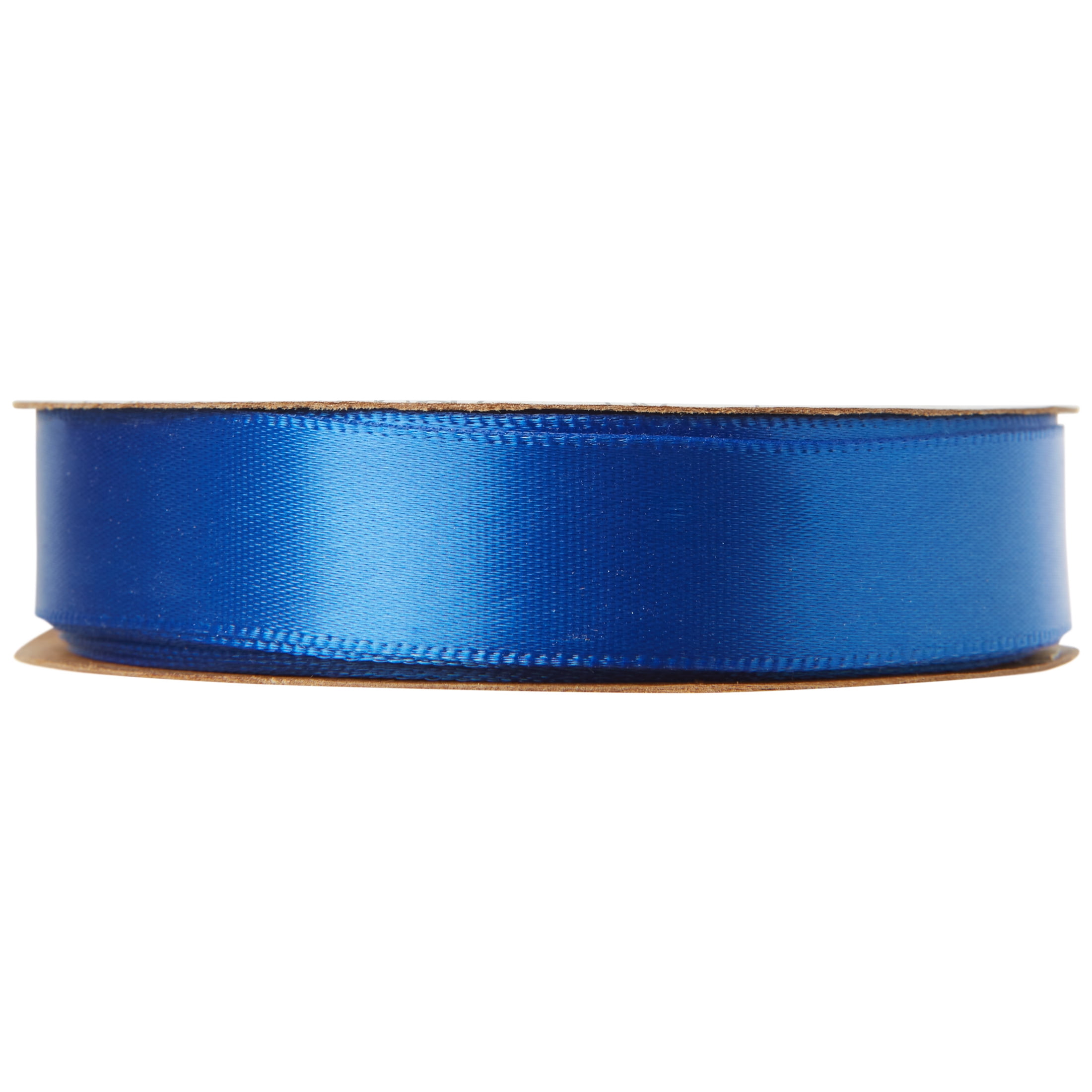 Single Face Satin Ribbon - Royal, 5/8 x 21ft