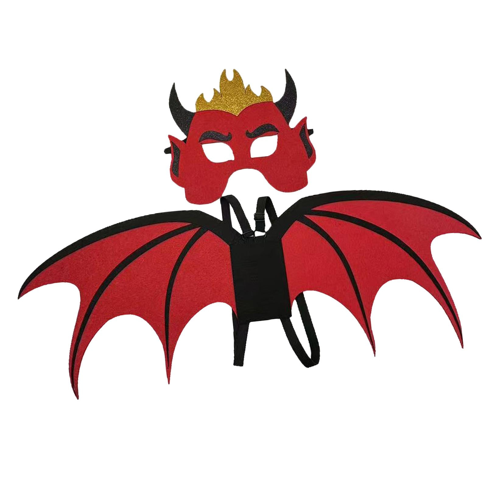 Kids Devil Costume Children's Wing of Devil for Party Performance Props