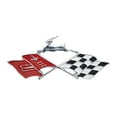 thumbnail image 1 of KNS Accessories KC4525 Chevrolet 1961 Impala Die Cast Rear Quarter Panel Emblem, 1 of 3
