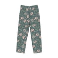thumbnail image 4 of Balery Hedgehogs and Flowers print Men's Pajama Pants,Ultra Lightweight Pjs,Lounge Pant-X-Large, 4 of 9