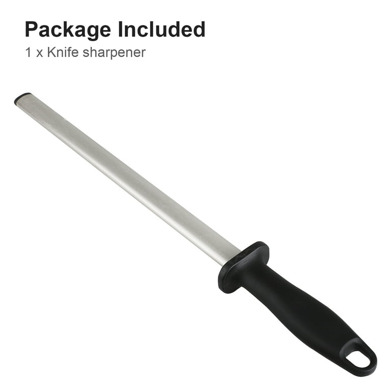 Diamond Knife Sharpener Honing Rod Stick, Household Steel Home Premium –