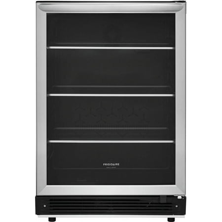 Frigidaire Fgbc5334v 24  Wide 165 Can Capacity Beverage Cooler - Stainless Steel