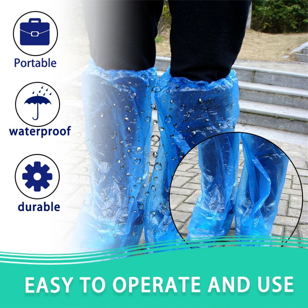 Disposable rain boots hotsell
