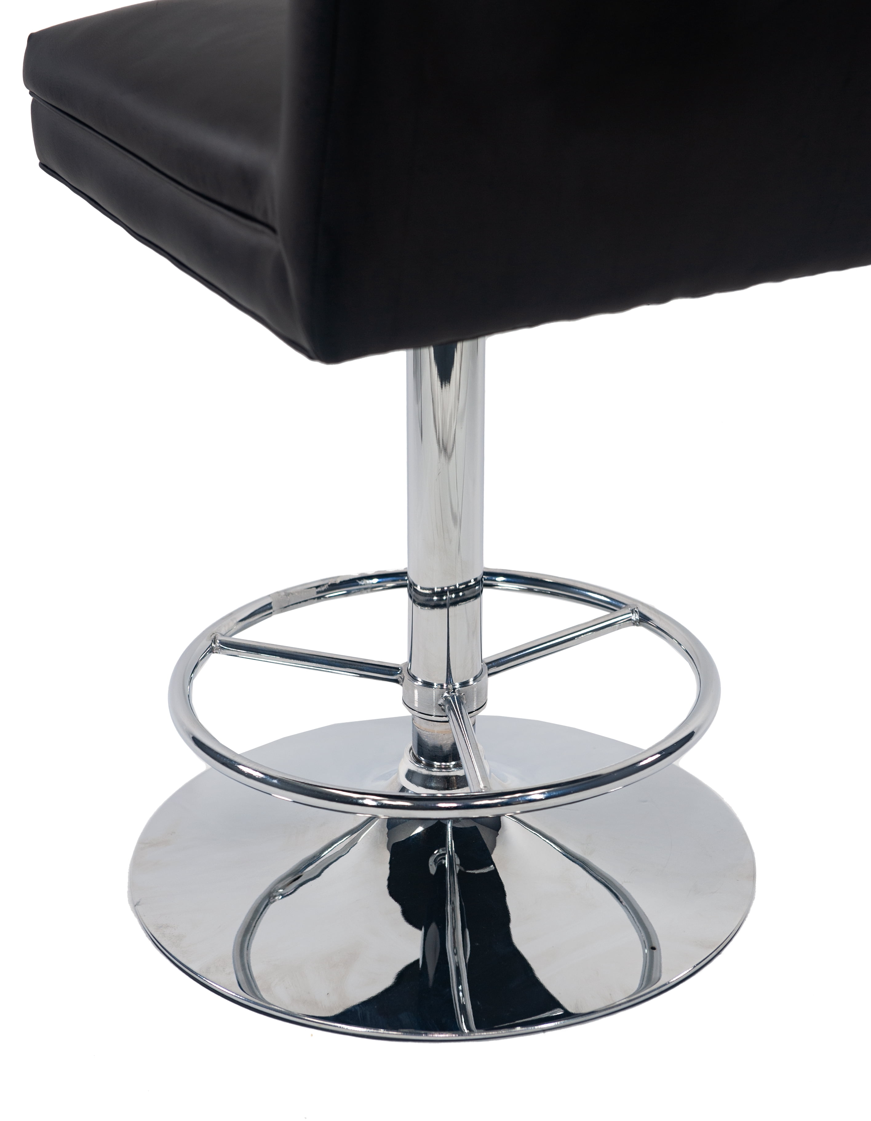 Boraam Sloan Adjustable Faux Leather Swivel Bar Stools Set of 2